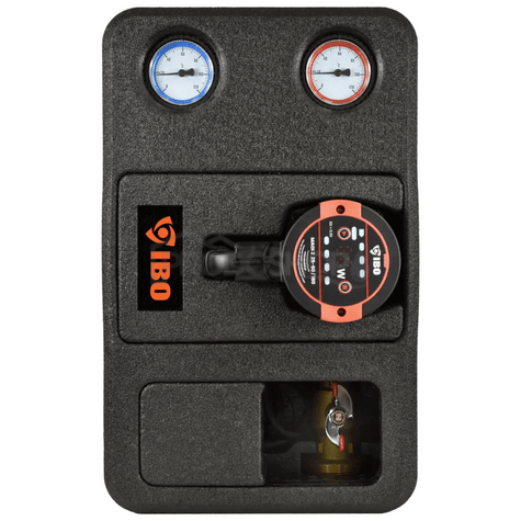 Szett: MAGI 2 25-60/180 keringető szivattyú hőszigeteléssel és elzárószeleppel.