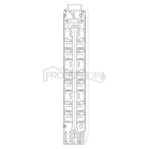 Ponorné čerpadlo 3,5" IPRO PROFESSIONAL 3-016 - RTS