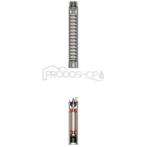 Ponorné čerpadlo 4" IPRO PROFESSIONAL 4/022S - RTS