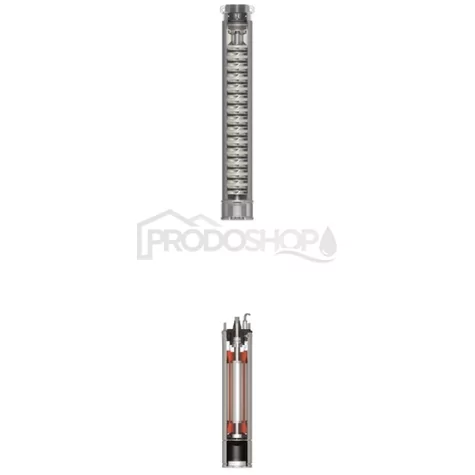 Ponorné čerpadlo 4" IPRO PROFESSIONAL 8/040T - RTS