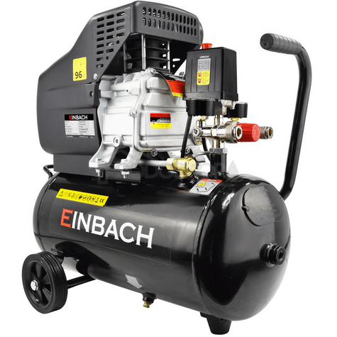  Compresor de aer 24l Einbach, umplere cu ulei, 8 bar