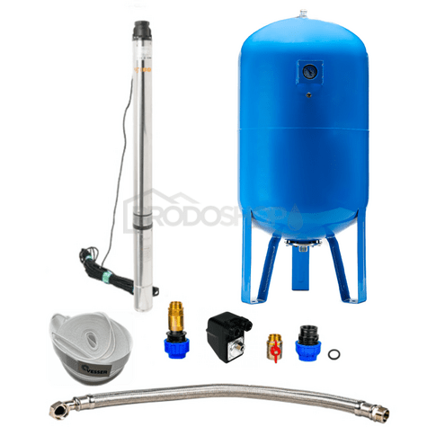 Domáca vodáreň s ponorným čerpadlom 3,5" SC 2-14 400V / 200l - RTS