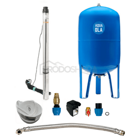 Domáca vodáreň s ponorným čerpadlom 3,5" SC 3-18 400V / 100l - RTS