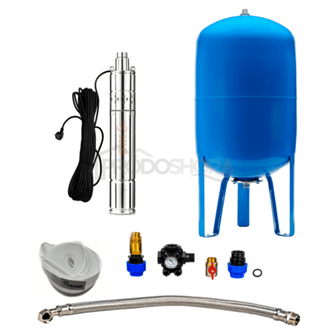 Házi vízmű SDM  SCR-0,50 / 100l búvárszivattyúval