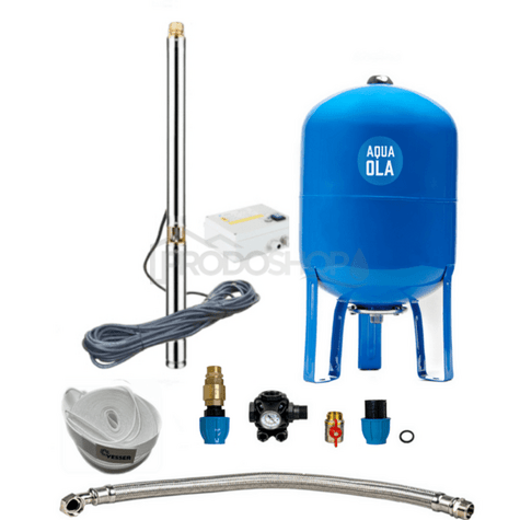  Házi vízmű  búvárszivattyúval AQUA ST 3T-46 / 50L - RTS