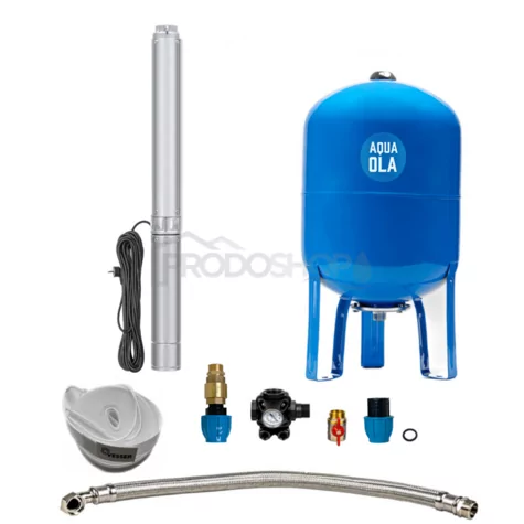 Domácí vodárna s ponorným čerpadlem 3" IPRO 1-27 /60l - RTS