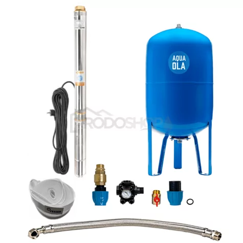 Domácí vodárna s ponorným čerpadlem IBO 3 SDM33 / 80l - RTS