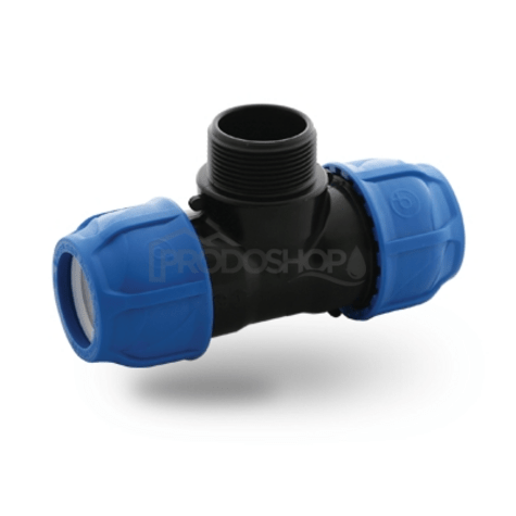 Piesa T PE 50x5/4"x50 ZV
