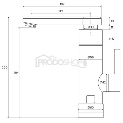 Přímotopná baterie HAKL OB 330