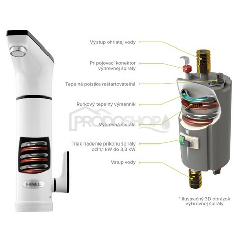Priamoohrevná batéria HAKL OBR 330