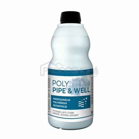 POLY PIPE & WELL dezinfekcia studne a nádrží 0,25l