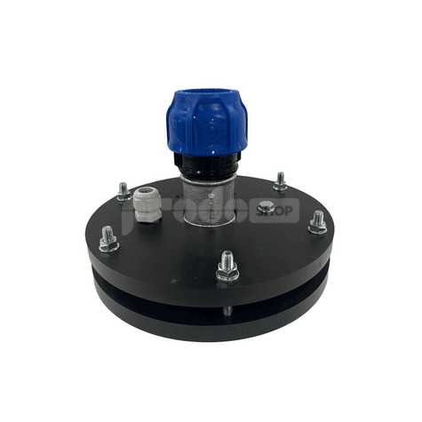 Fúrt kútfej 125/5/4" csatlakozással