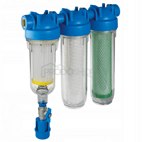 Hydra 7" Rainmaster RSH TRIO pripojenie 1" + FA 25mcr + CB/AF 10mcr s aktívnym uhlím