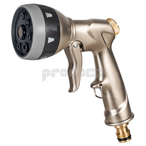 Mosazná zavlažovací pistole BRASS, 7 funkcí