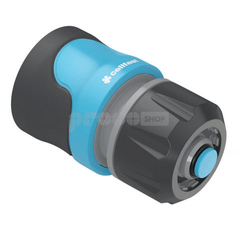 Rychlospojka na hadici 1/2" - 5/8" STOP s ochranou SAFETOUCH