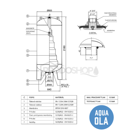 Schéma zapojenia: Technický list