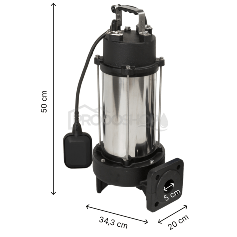 Ponorné kalové čerpadlo IBO KRAKEN 1800 DF s drtičom