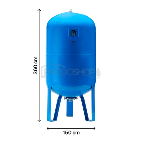 Hidrofor tartály AQUA OLA 5000l manométerrel függőleges - álló 