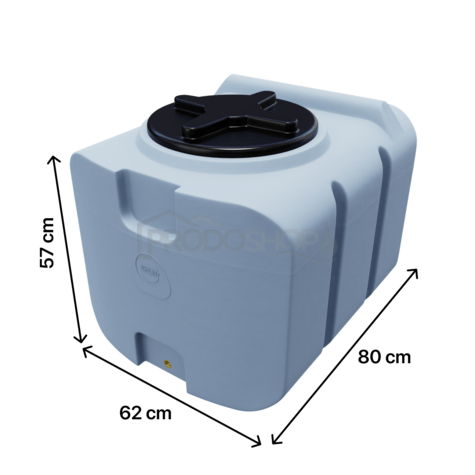 Víztartály SK 200l szürke