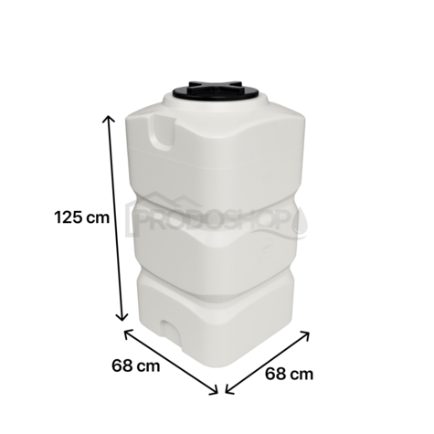 Nádrž na vodu BK 500L bílá