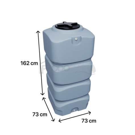 Nádrž na vodu BK 750L šedá