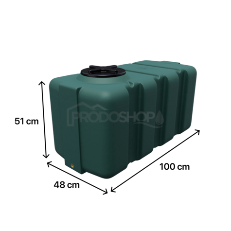 Víztartály SG 200l zöld