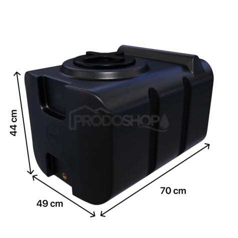 Nádrž na vodu SK 100L čierna