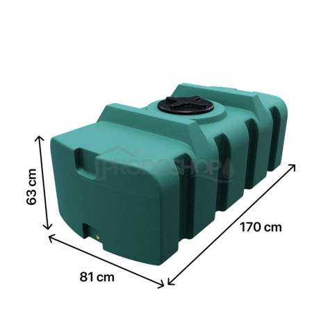 Nádrž na vodu SK 500L zelená 