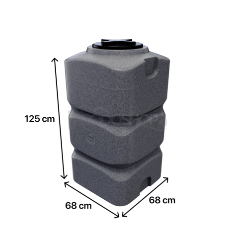 BK 500L márvány víztartály