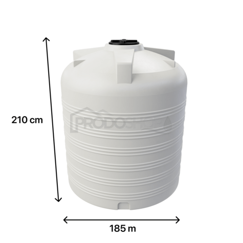 Sud na vodu V 5000L biely