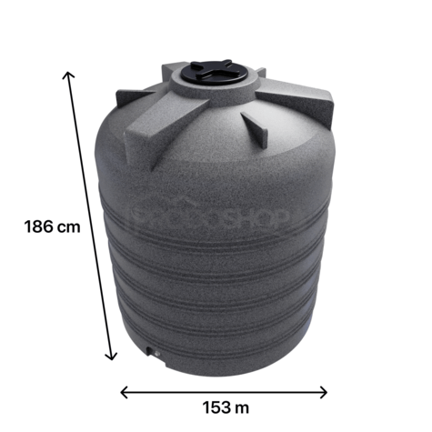 Vízhordó V 3000L márvány