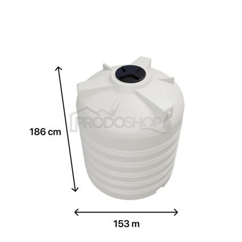 Sud na vodu V 3000L biely