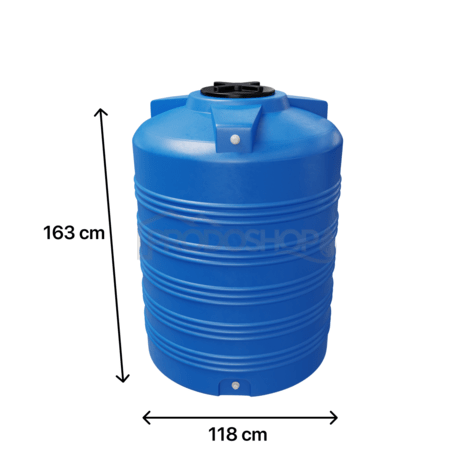Vízhordó V 1500L kék
