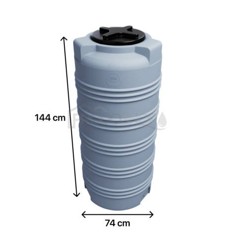 Vízhordó V 505L szürke