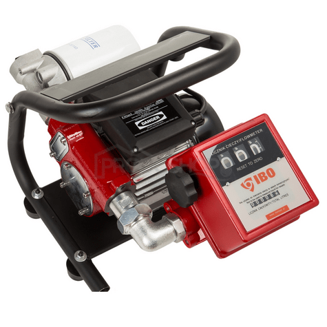 Schéma zapojení: Sestava s čerpadlem AOP-60 pro čerpání oleje a nafty zahrnuje