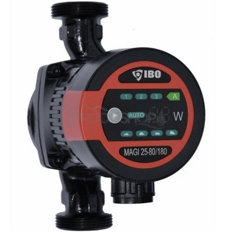 Bekötési rajz: A MAGI 2 25-80/180 gazdaságos keringető szivattyú 8 üzemmóddal rendelkezik. A energiaosztály. Az energiahatékonysági együttható EEI<=0,23.