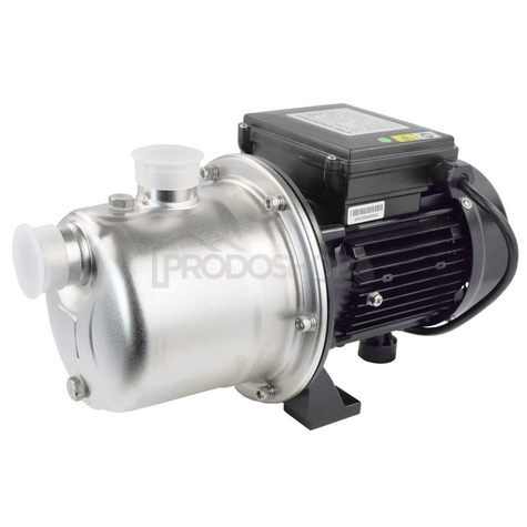 Bekötési rajz: JET BJ 40/55 önfelszívó szivattyú beépített hővédelemmel, kapcsolóval és praktikus fogantyúval.