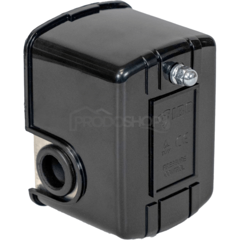 Bekötési rajz: A SZETT tartalmaz egy állítható nyomáskapcsolót szivattyúkhoz (230V / 400V). Tartomány 1,6-4,6 bar. Manométer. Csatlakozó szerelvény OT5.