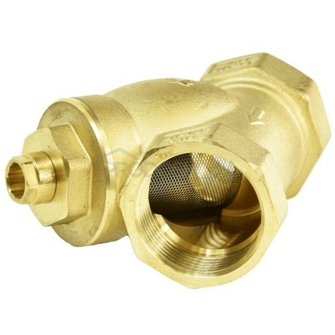 Schéma zapojení: Mosazný závitový filtr YBF  1