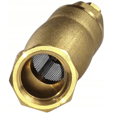 Schéma zapojenia: Mosadzný závitový filter YBF 3/4