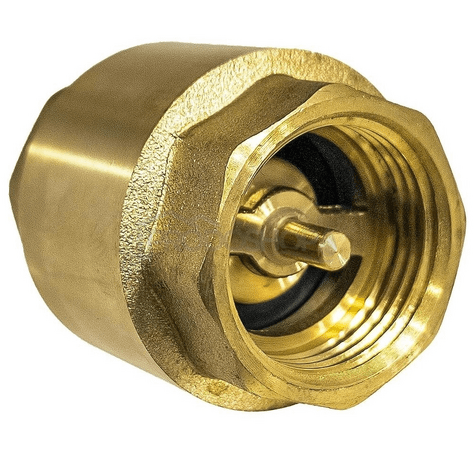 Schéma zapojenia: Mosadzná spätná klapka 2