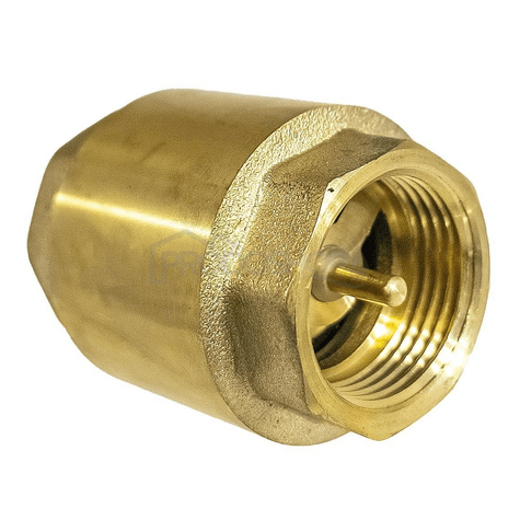 Schéma zapojenia: Mosadzná spätná klapka 5/4