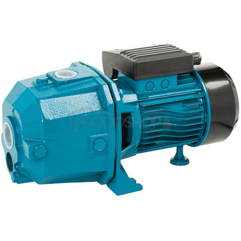 Schéma zapojení: Samonasávací čerpadlo DP 355 s Venturiho trubicí pro zvýšení sací výšky až na 23m. Hřídel a rotor čerpadla jsou z nerezové oceli AISI 304.