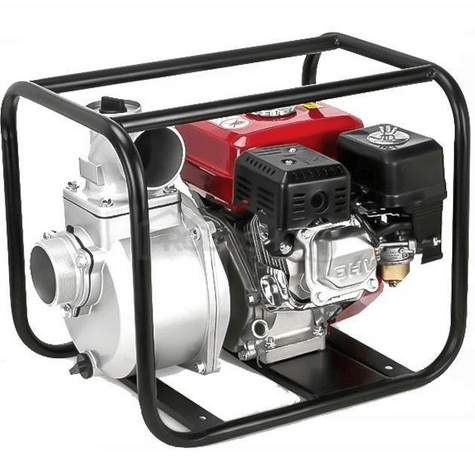 Schéma zapojenia: Benzínové čerpadlo BZP-20 s štvortaktným motorom a výkonom 6,5HP