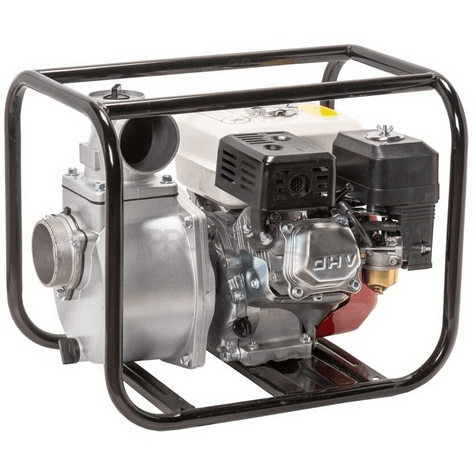 Schéma zapojení: Benzinové čerpadlo BZP-30 s čtyřtaktním motorem a výkonem 6,5HP