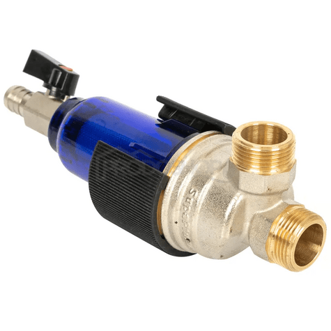 Schéma zapojenia: Mosadzný magnetický filter IBF 04 3/4