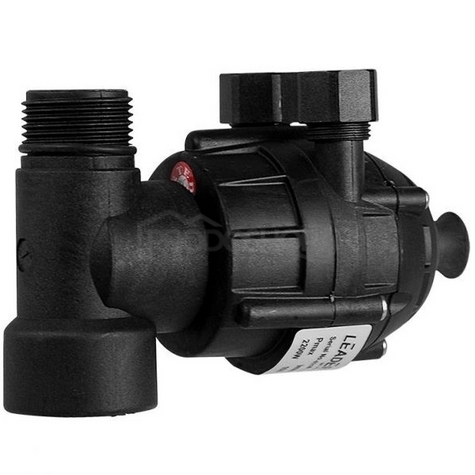 Schéma zapojenia: HYDROSTOP zabezpečuje ochranu čerpadiel proti behu na sucho. Je dodávaný s káblami. Má manuálny reštart. Pre čerpadlá do výkonu 2kW