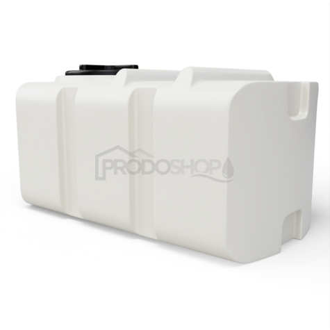 Bekötési rajz: A fehér műanyag 400 literes víztartály A-TEST-el rendelkezik. A tartályt esővíz, ivóvíz és élelmiszer tárolására használhatja.