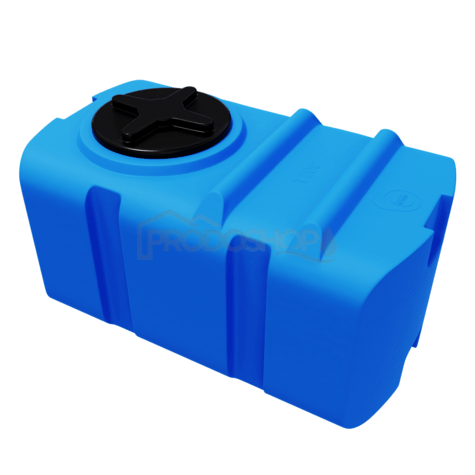 Bekötési rajz: A kék műanyag 300 literes víztartály A-TEST-el rendelkezik. A tartályt esővíz, ivóvíz és élelmiszer tárolására használhatja.