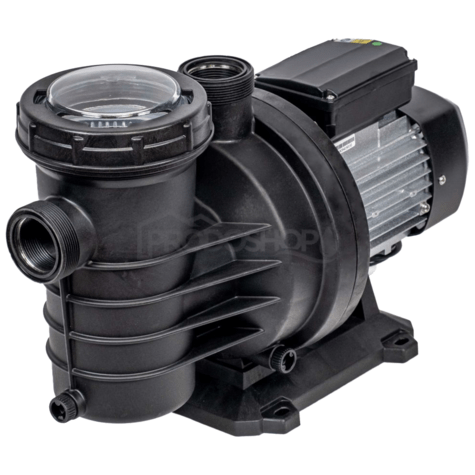 Schéma zapojení: Bazénové čerpadlo SWIM 100 se vstupním filtrem a výkonem 1100W.